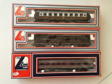 Lima H0 - Train miniature (9) - Deux locomotives avec sept, Nieuw