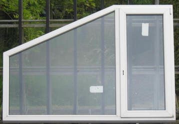 pvc raam , chassis , venster  201 x 137 / 80 wit, Doe-het-zelf en Bouw, Kunststof, Raamkozijn, Nieuw, Ophalen of Verzenden