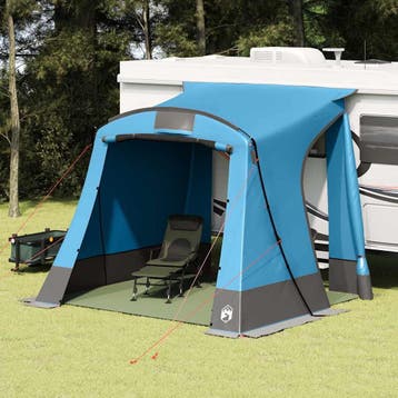 vidaXL Achterkleptent -persoons 285 x 255 x 245 cm Blauw, Caravans en Kamperen, Verzenden, Nieuw