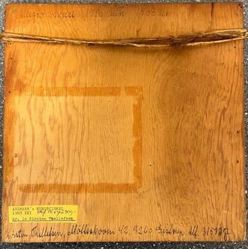 Kirsten Thellefsen - Reliëf, Ceramic Wall Relief – Danish