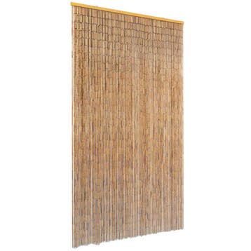 vidaXL Vliegengordijn 100x200 cm bamboe, Verzenden, Nieuw