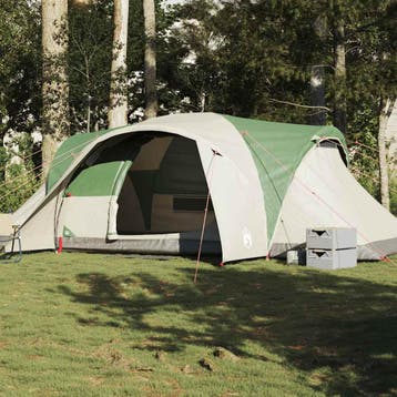 vidaXL Koepeltent 6-persoons waterdicht groen, Verzenden, Nieuw