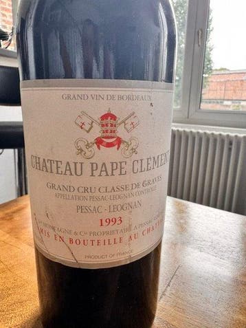 1993 Chateau Pape Clement - Pessac-Léognan Grand Cru Classé, Verzamelen, Nieuw