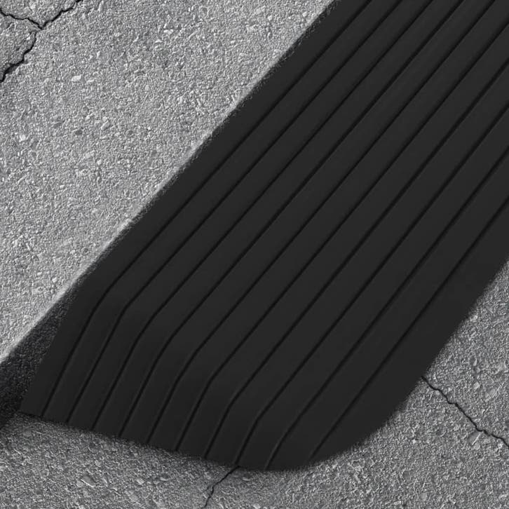 vidaXL Drempelhulp 110x32x3,8 cm rubber, Maison & Meubles, Accessoires pour la Maison | Décorations murale, Envoi