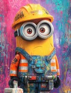 Canvas Fit - Alberto Ricardo - Minion Constructor: Héroe, Nieuw