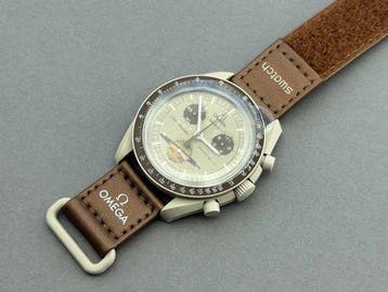 Omega x Swatch - MoonSwatch - Mission to Saturn - Zonder, Nieuw