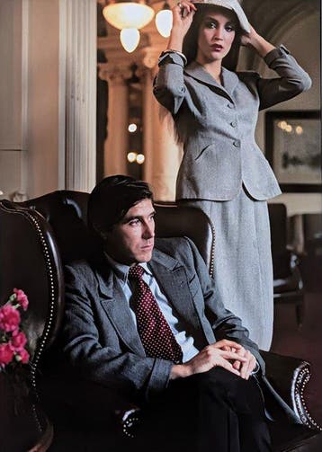 Gijsbert Hanekroot - Bryan Ferry and Jerry Hall, Amstel