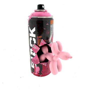 Koen Betjes (1992) - Surprise Balloon Dog Spraycan Pink