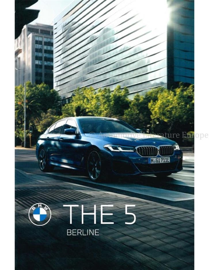 2020 BMW 5 SERIE SEDAN BROCHURE NEDERLANDS, Livres, Autos | Brochures & Magazines