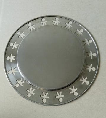 Alessi - King Kong - Dienblad - Girotondo - Stainless steel