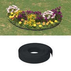 vidaXL Tuinranden 5 st 10 m 10 cm polyetheen zwart, Verzenden
