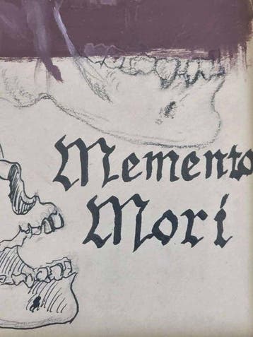 Gianrico Gualtieri (1962) - Memento Mori, Antiek en Kunst, Kunst | Schilderijen | Klassiek