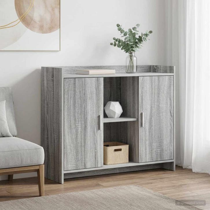 vidaXL Dressoir 98,5 x 33 x 80 cm PB, Maison & Meubles, Armoires | Dressoirs, Envoi