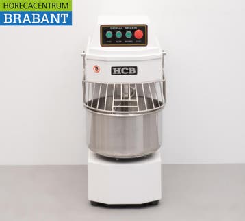 RVS HCB Spiraalkneder deegmenger deegmixer 20 liter 230V, Ophalen of Verzenden, Nieuw in verpakking