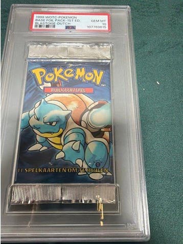 Pokémon - 1 Graded card - Tortank Première édition, Foil -, Hobby & Loisirs créatifs