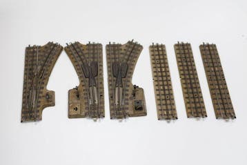 Märklin H0 - Modeltreinsporen (125) - Vintage M-rails, Hobby en Vrije tijd, Nieuw