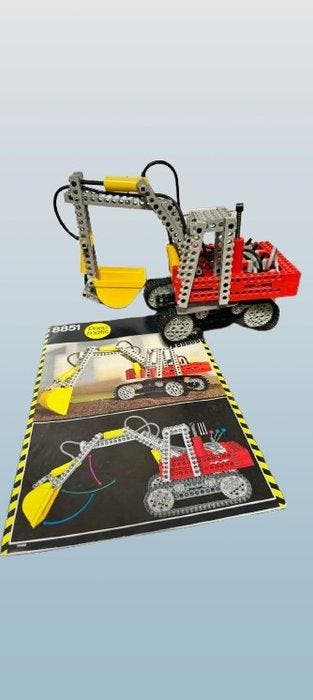 Lego Set - 8851 - Technic - Excavator, Kinderen en Baby's, Speelgoed | Duplo en Lego