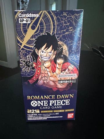 Bandai Booster box - One Piece - OP01 JAP VERSION - ROMANCE, Nieuw