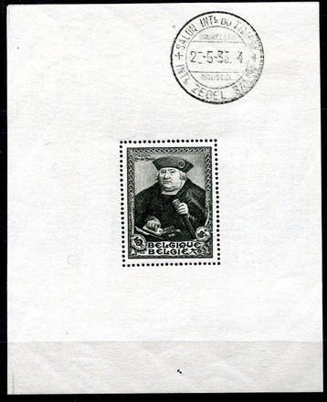 België 1931/1944 - Selectie van 4 blokken + 1 minisheet