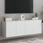 vidaXL Tv-meubels 2 st wandgemonteerd 60x30x41 cm wit, Huis en Inrichting, Kasten |Televisiemeubels, Verzenden, Nieuw