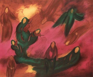 Richard Banon (1949) - Les musiciens Heureux, Antiquités & Art