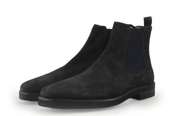 Manfield Chelsea boots in maat 45 Blauw, Manfield, Boots, Gedragen, Verzenden