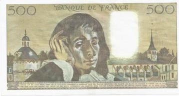 France Fay 71/21 500 Francs Pascal 03/04/1980 X 109 Vz Pi..., Verzenden