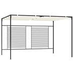 vidaXL Prieel met uittrekbaar dak 180 g/m² 3x4x2,3 m, Verzenden, Nieuw