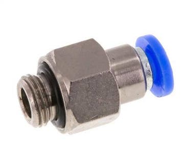 Raccord à Enfoncer 4mm et G1/8 Mâle Autobloquant en, Verzenden