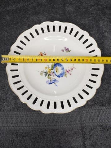 Meissen - Bord - Porselein - Meissen dessertbord