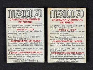 1970 Panini Mexico 70 World Cup, - Germany: Fichtel & Dorfel