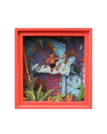Suske en Wiske Shadowbox Het Eiland Amoras, Ophalen of Verzenden, Nieuw