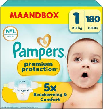 Pampers Premium Protection 180st | Tweede kansje | OP = OP, Verzenden