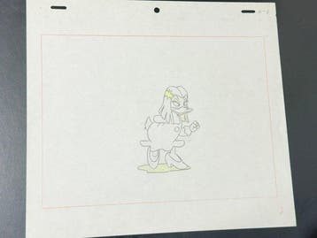 Walt Disney, 1987/90 - Originele animatietekening van Magica