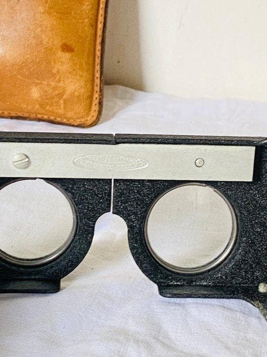 Theodoliet - 1930–1950 - Frankrijk - Stéréoscope , Lunette, Verzamelen, Foto-apparatuur en Filmapparatuur
