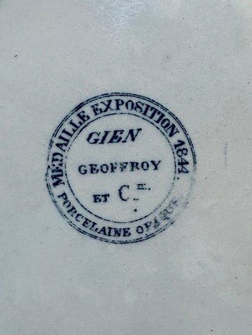 Gien - Bord - Keramiek