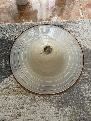 Plafondlamp (2) - UFO - Muranoglas - Vintage glazen