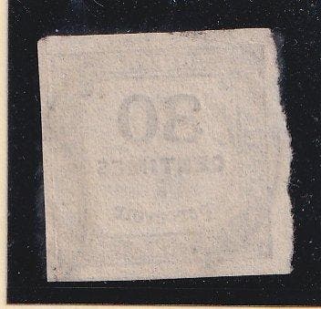 Frankrijk 1878 - Vo Cérès, belasting 30c zwart - Yvert taxe, Gestempeld
