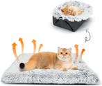 Nobleza 2-in-1 kattenbed, opvouwbaar puppybed, kattenkussen,, Verzenden, Nieuw