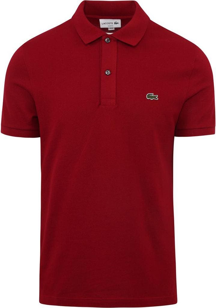 Lacoste Poloshirt Pique Bordeaux maat Maat 52/54 (L) Heren, Vêtements | Hommes, Polos, Envoi