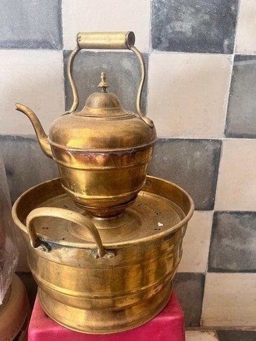 Samovar - Cuivre, Antiek en Kunst, Curiosa en Brocante