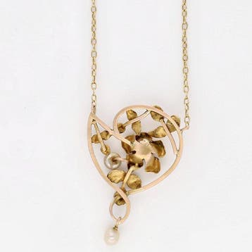 Collier - 18 carats Or jaune - Parel