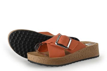 Rohde Slippers in maat 38 Oranje, Slippers, Verzenden, Rohde, Oranje