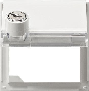 Gira TX 44 Adaptateur serrure de cadre KD TK Slot blanc pur, Verzenden