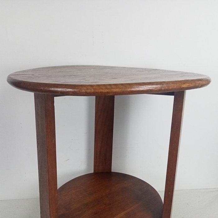 Bijzettafel - Eik - Haagse School, Antiek en Kunst, Kunst | Designobjecten