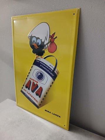Ava Mira Lanza - Pagot - Wandbord - Staal - Leer Calimero