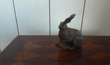 P. Chenet - Statue, Haas - 10 cm - Bronze, Antiquités & Art