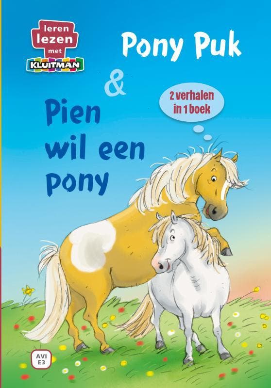 Pony Puk & Pien wil een pony / Leren lezen met Kluitman, Boeken, Kinderboeken | Jeugd | onder 10 jaar, Gelezen, Verzenden