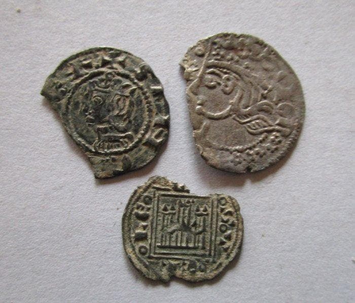 . Koninkrijk van Castilië en León Alfonso X el Sabio ,, Timbres & Monnaies, Monnaies | Europe | Monnaies non-euro