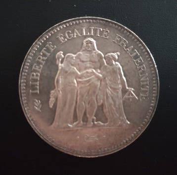 Frankrijk. 50 Francs 1975 Hercule (Zonder minimumprijs)